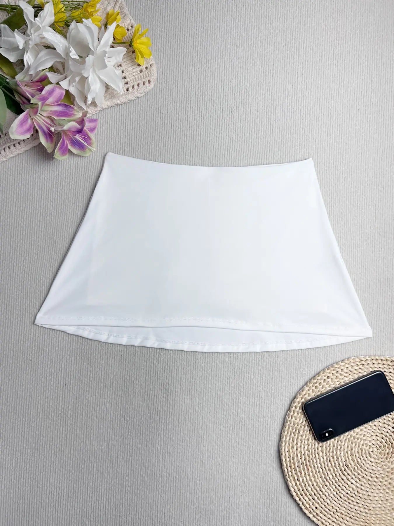 Cutie Low Waist Mini Skirt with Pockets