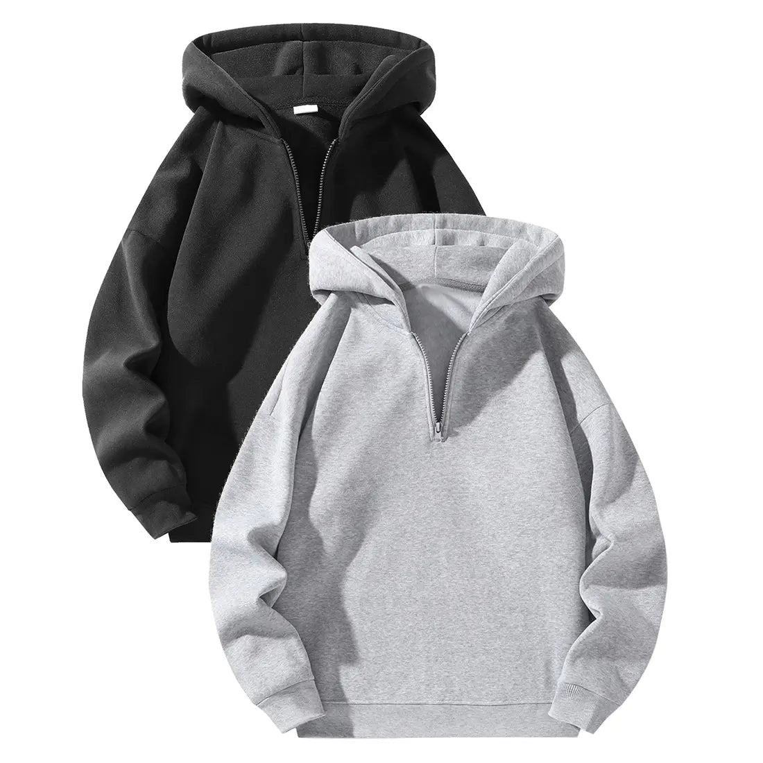 Minimalist Pullover | Quarter Zip Hoodie
