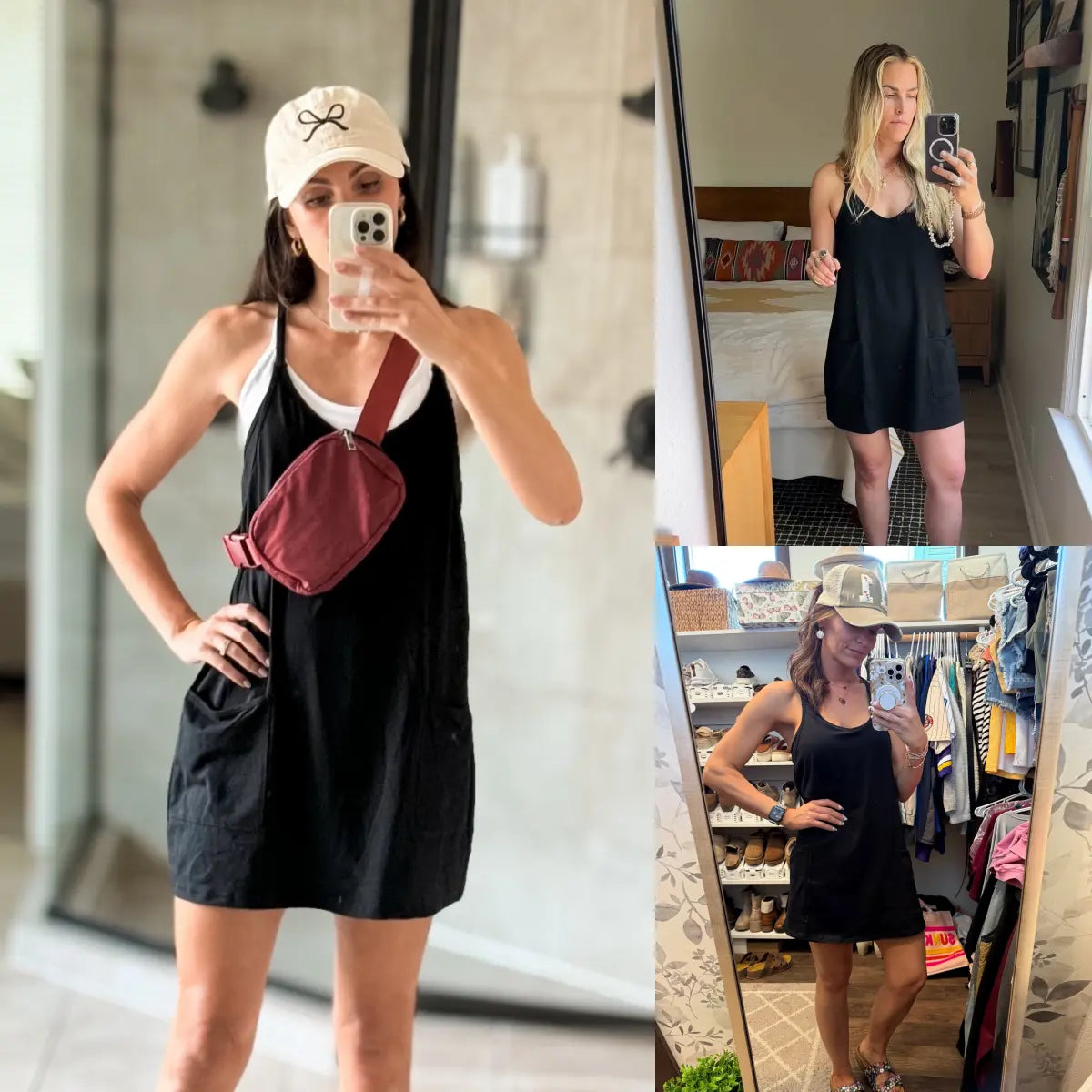 Athletic Swing Dress with Built-In Shorts