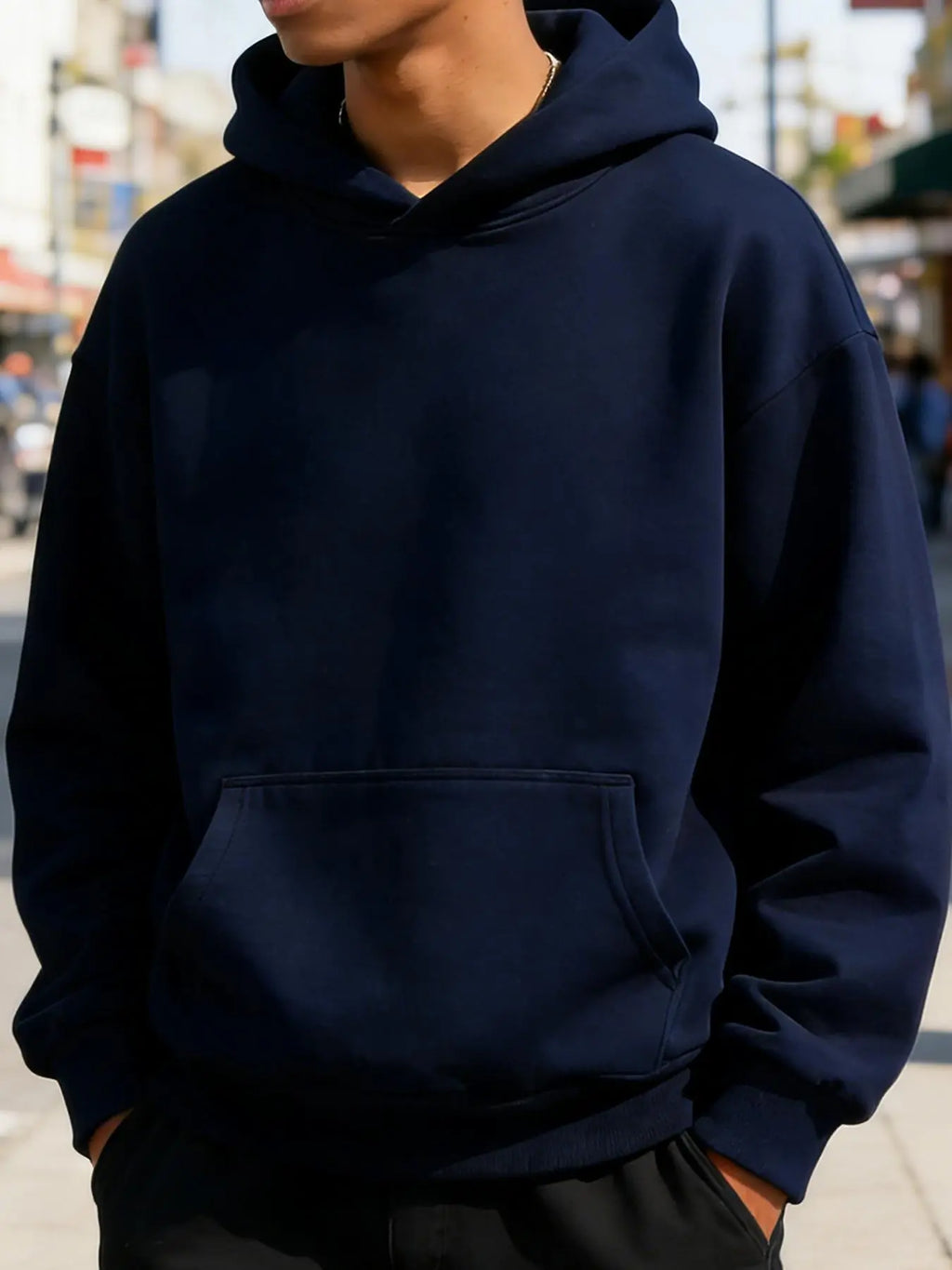 Minimalist Pullover | Quarter Zip Hoodie