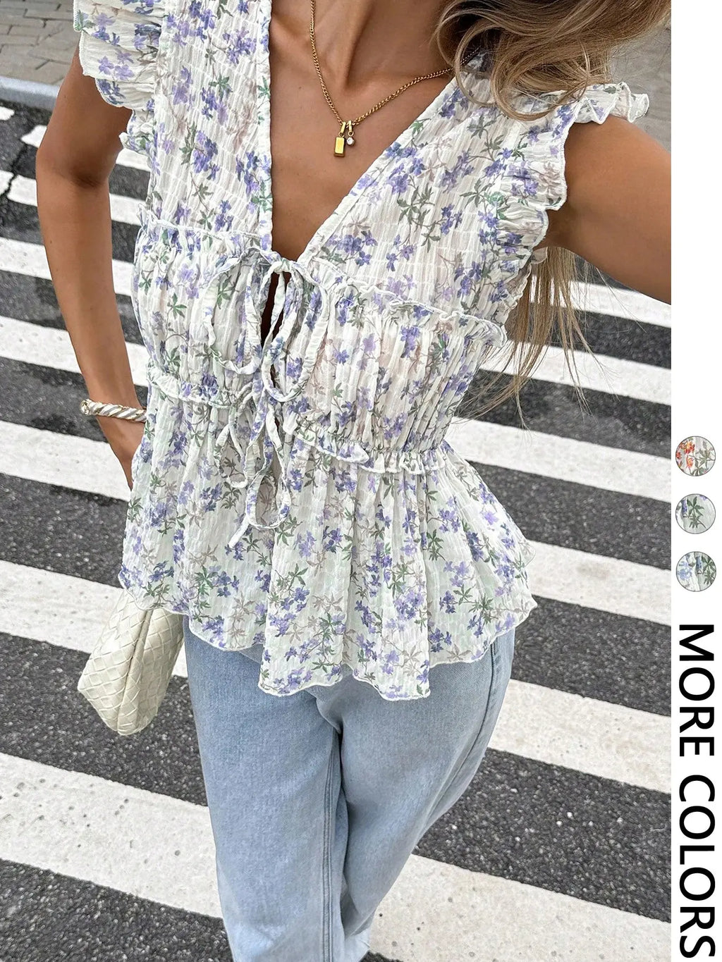 Sleeveless Fitted Shirt Blouse