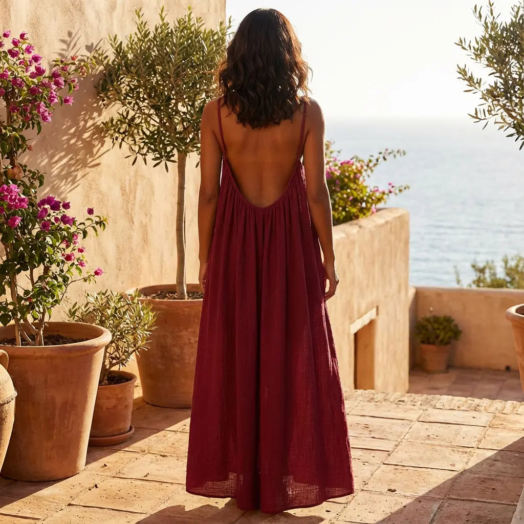 Backless Cami Lounge Dress