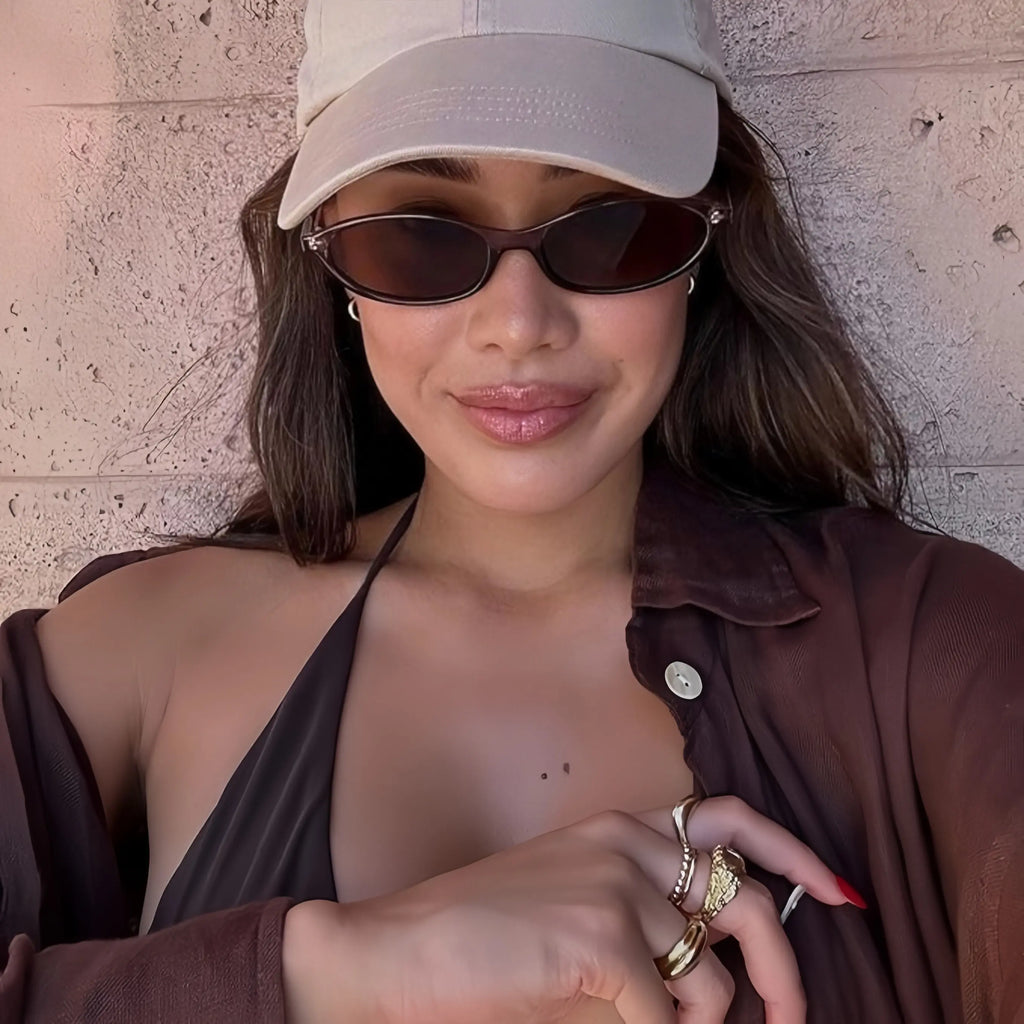 3 Piece Retro Oval Chic Sunnies