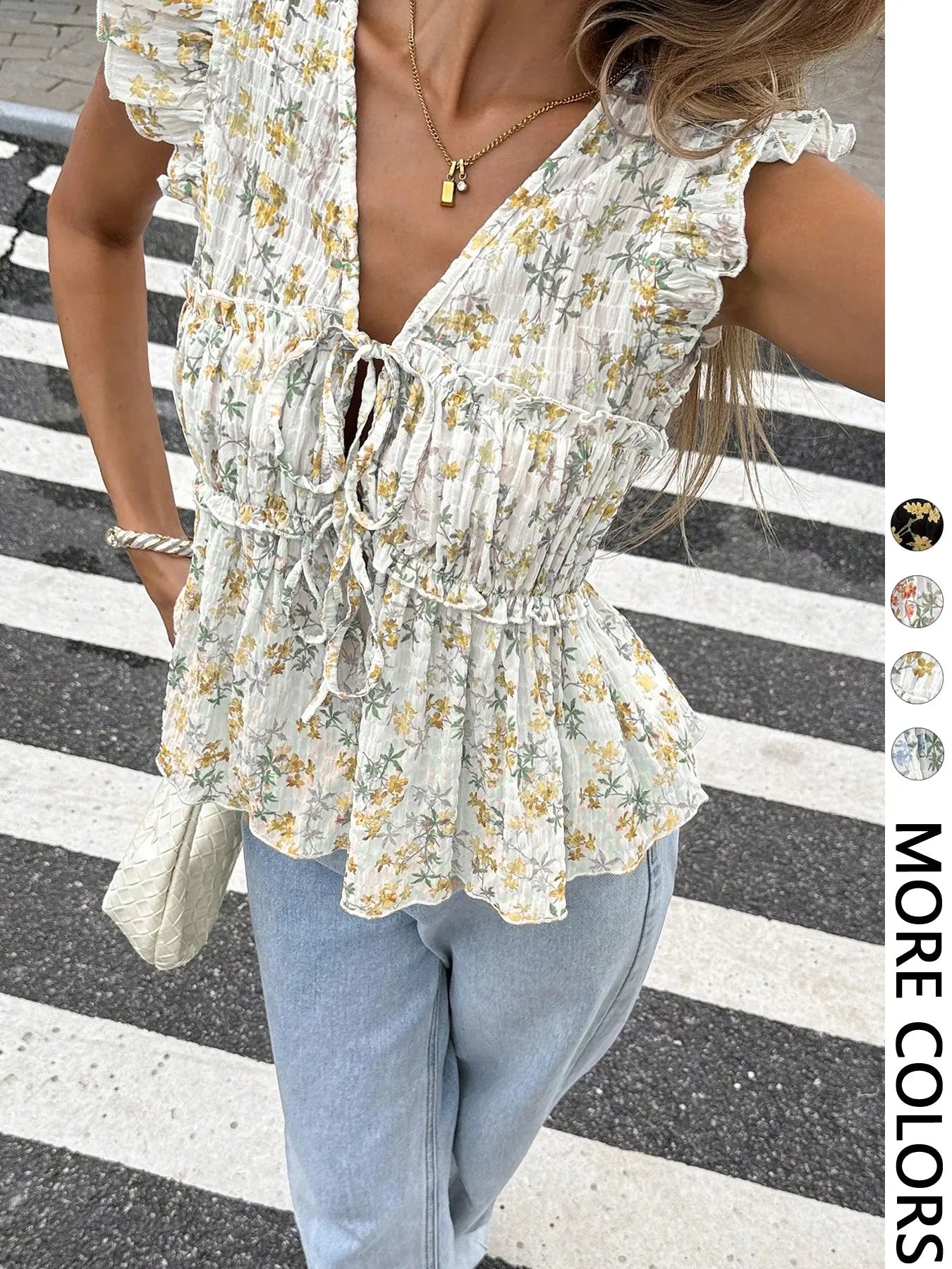 Sleeveless Fitted Shirt Blouse