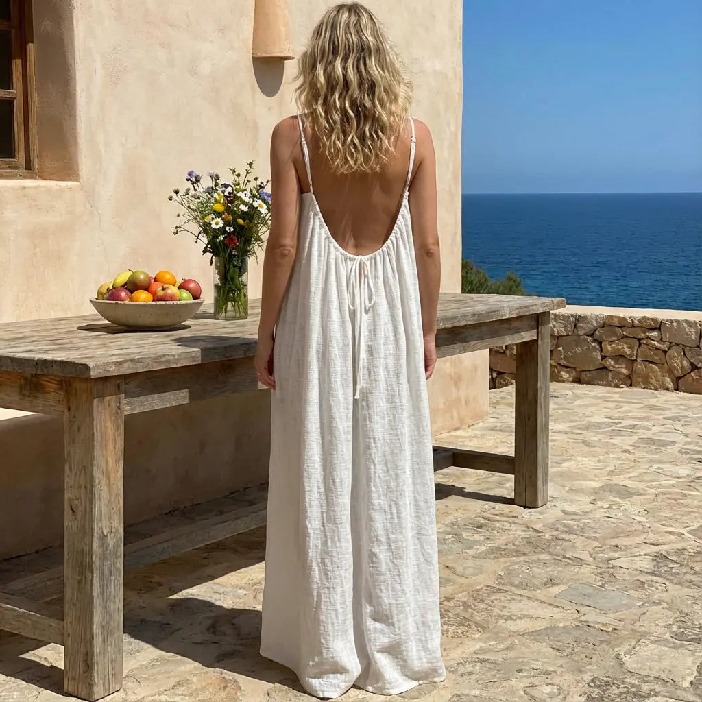 Backless Cami Lounge Dress
